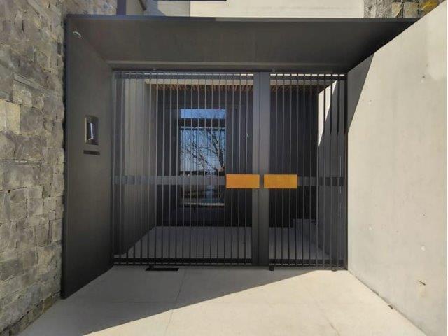Security Gate with Frame.